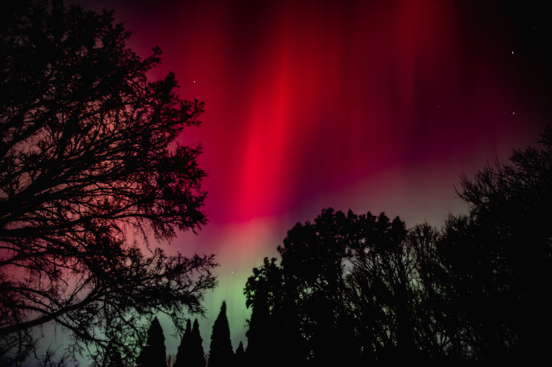 Aurora Over Lakeville, Minnesota