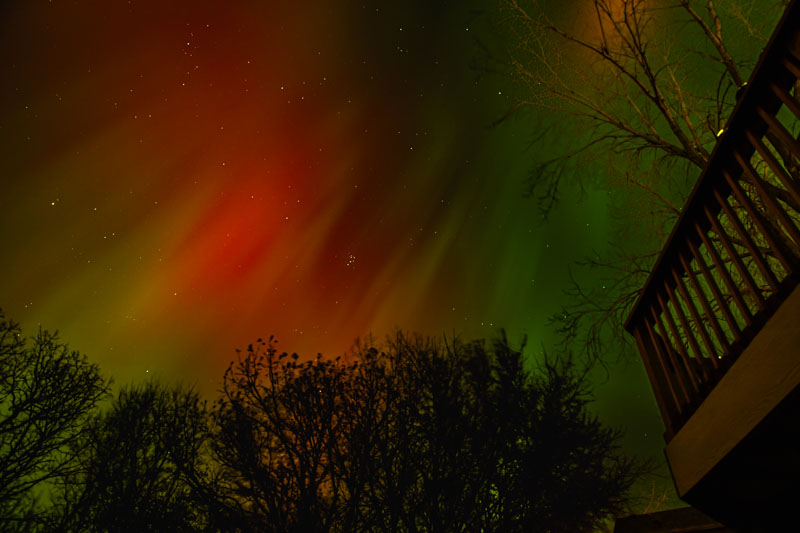 Red Curtains and Autumn Stars
