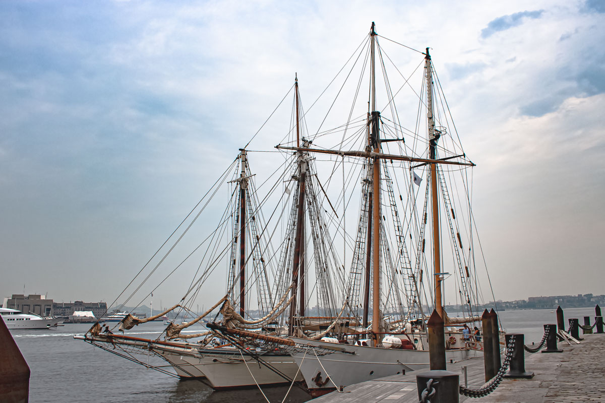 Schooners in Boston Harbor — June 2006