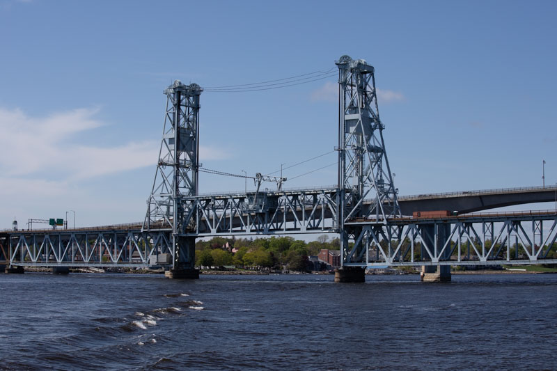 Carlton Bridge over the Kennebec River