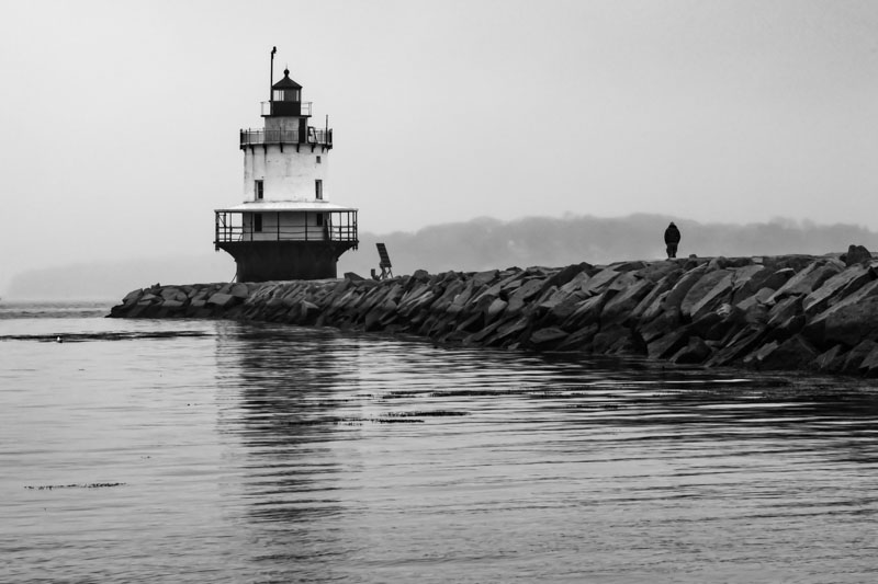 Spring Point Ledge Light – Black and White