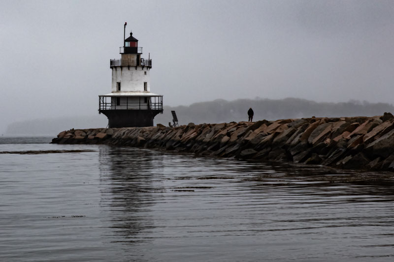 Spring Point Ledge Light – Mist and Jetty
