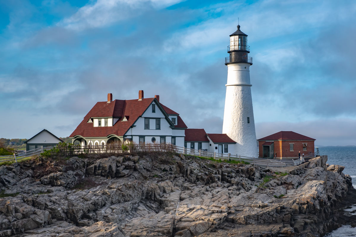 Portland Head Light – Evening Sun